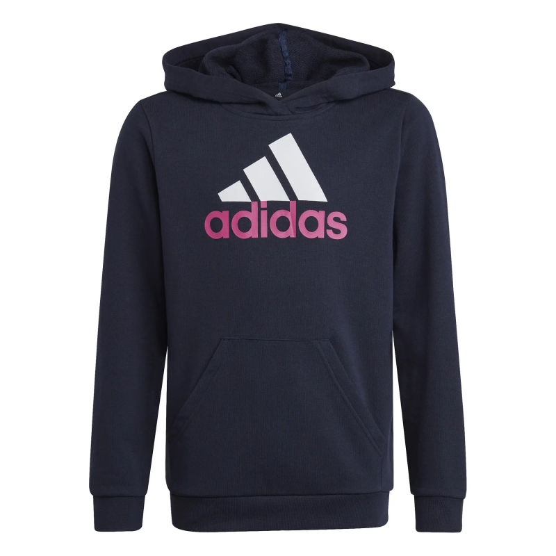 Kapuzenpullover mit großem Logo zweifarbig Baumwolle Kind adidas Essentials