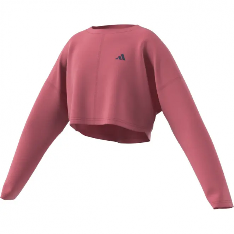 Sweatshirt crop Mädchen adidas Aeroready