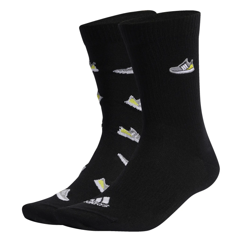 Paar Socken für Kinder adidas Run X Ultraboost Shoe Love Graphic (x2)