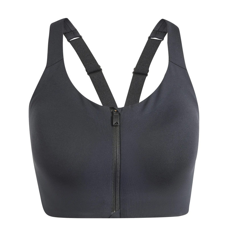 BH mit Reißverschluss mit starkem Halt Frau adidas TLRD Impact Luxe