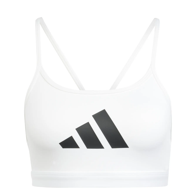 Damen-Sport-BH adidas Aeroreact Big Logo Graphic