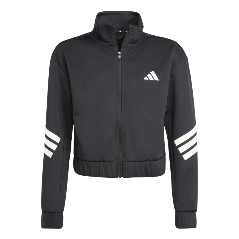Mädchen-Trainingsjacke mit Kapuze und Reißverschluss adidas All Sports NXT