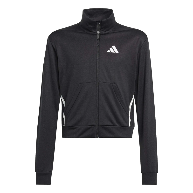 Sweatshirt mit vollem Reißverschluss, Mädchen adidas Essentials Game & Go Full Crew