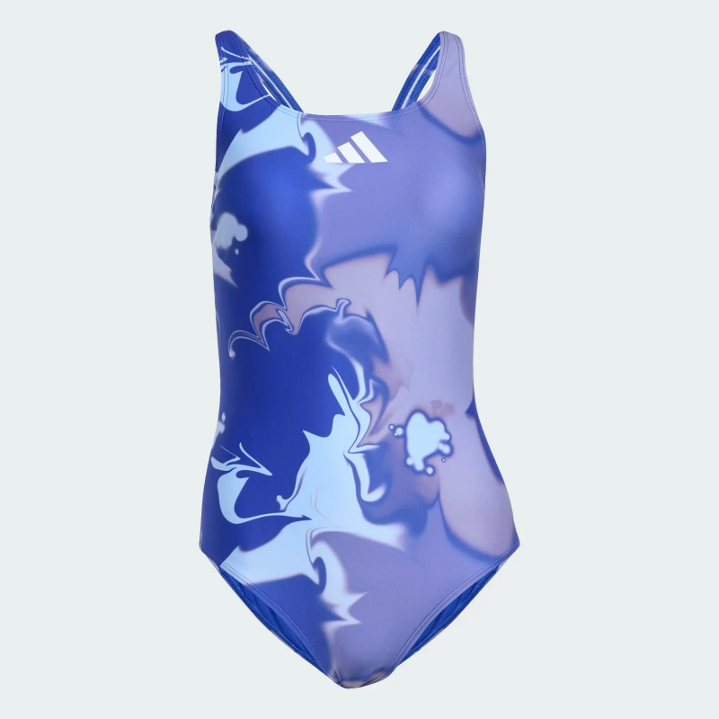 Einteiler Badeanzug mit Y-Rücken für Damen adidas Tie Dye Graphic