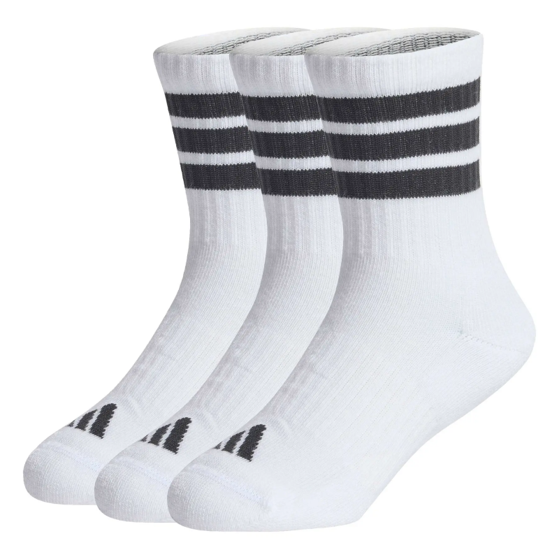Gepolsterte Socken adidas 3 stripes (x3)