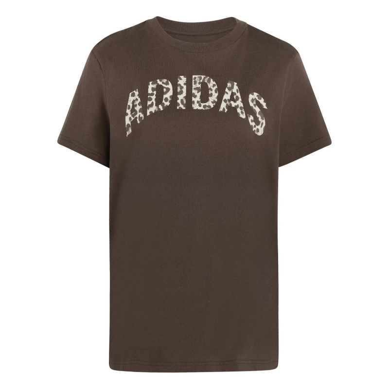 Damen T-Shirt adidas Animal Loose Graphic 2