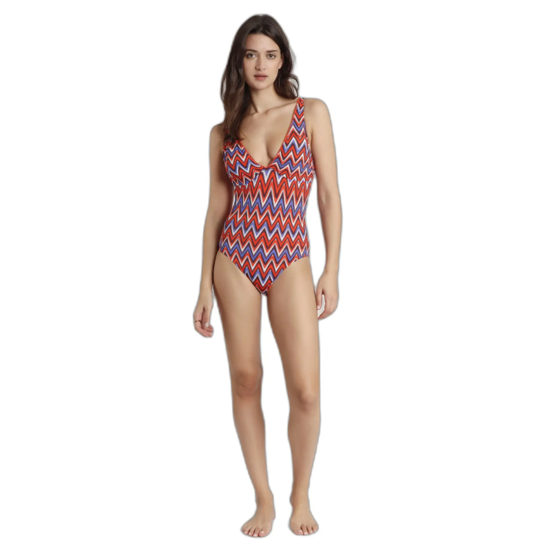 Badeanzug, Damen Admas Ethnic Waves