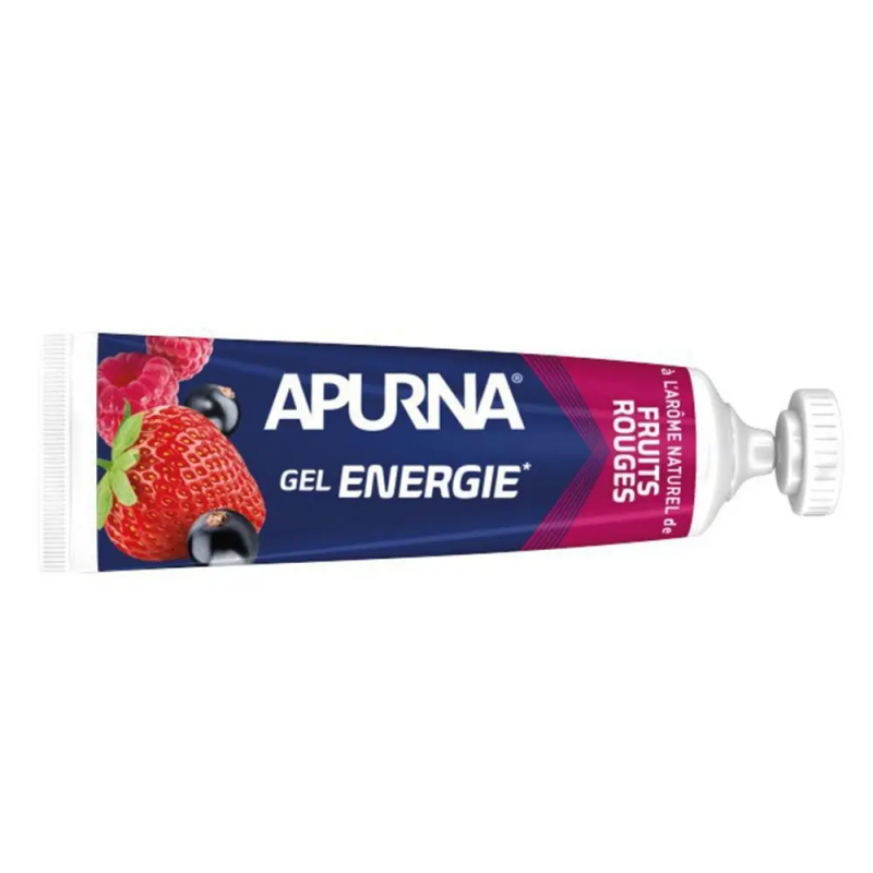 5er-Pack Energiegele Langstrecke Rote Früchte +2h Anstrengung Apurna