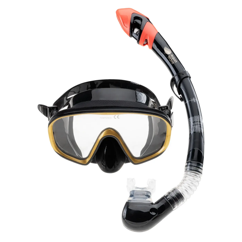 Tauchmaske Set Aquawave Teutida