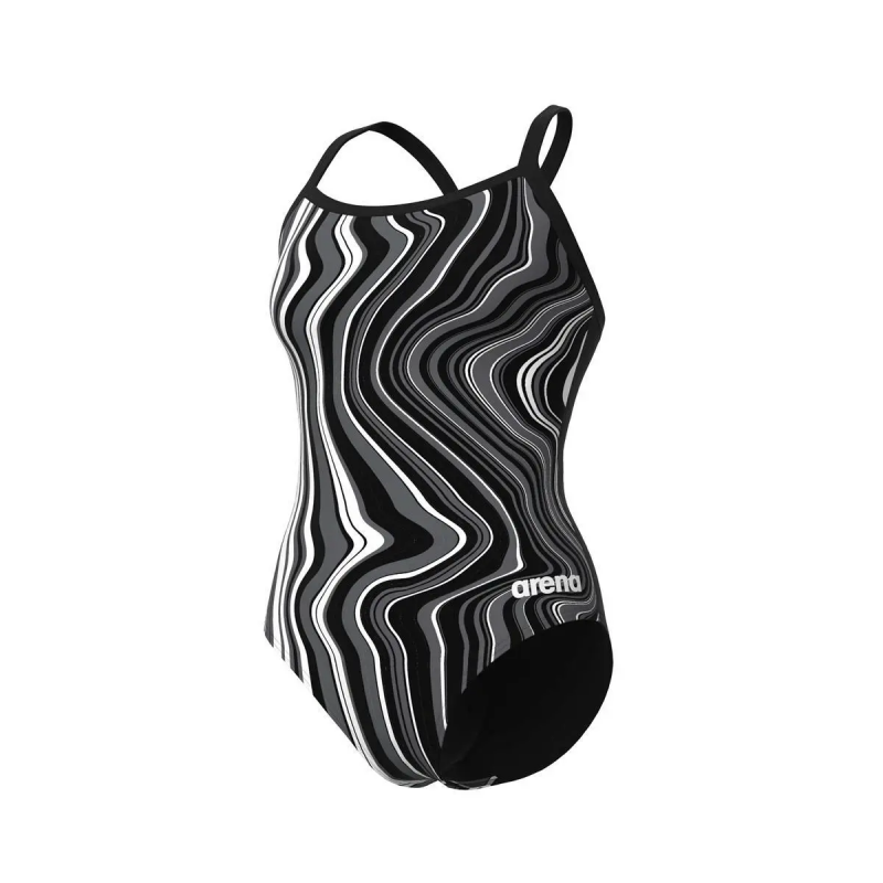Badeanzug, Damen Arena Lightdrop Marbled