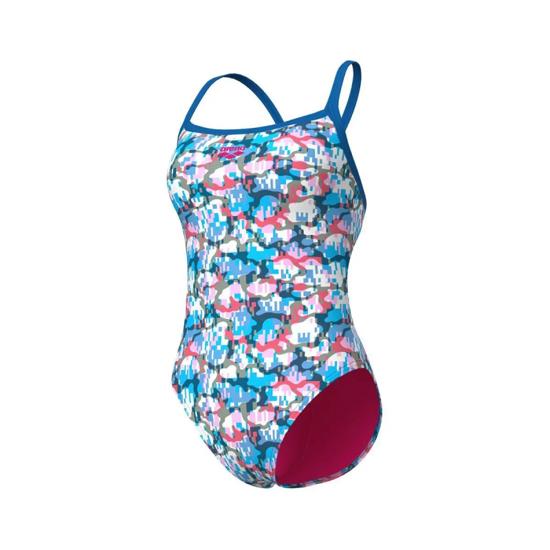Badeanzug, Damen Arena Multi Camo Challe