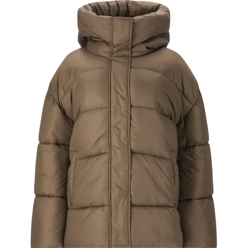 Daunenjacke mit Kapuze, Damen Athlecia Shaja