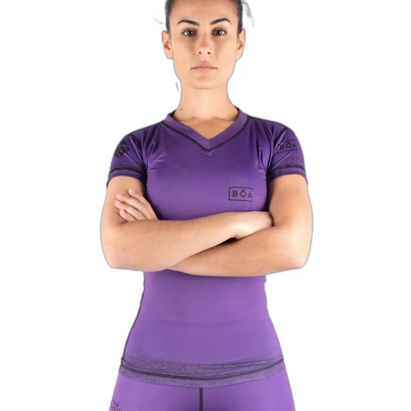 Rashguard Damen Boa Fightwear Jogo No Chão