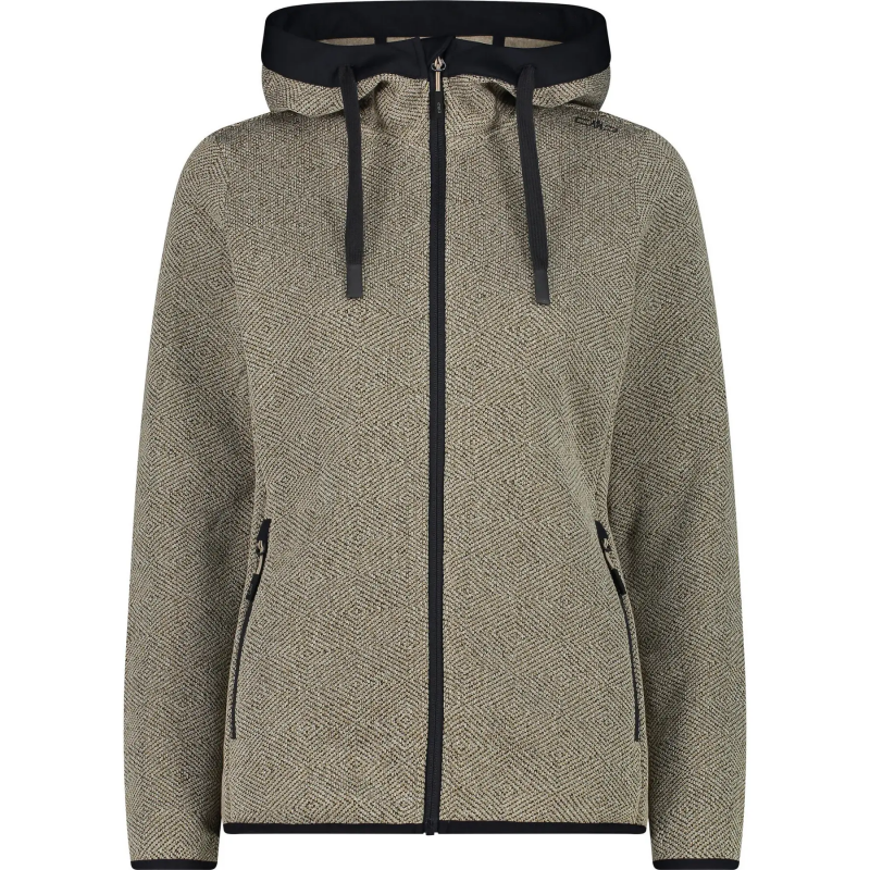 Damen Wanderjacke mit Kapuze und Reißverschluss CMP