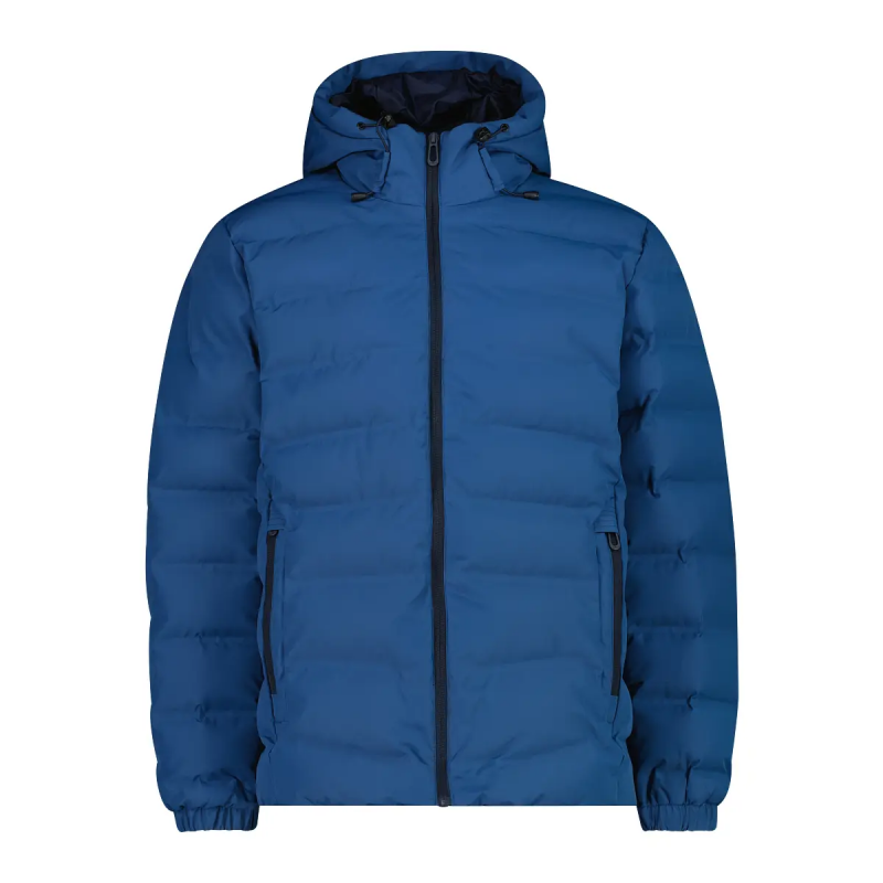 Wattierte Jacke mit Kapuze und Reißverschluss CMP
