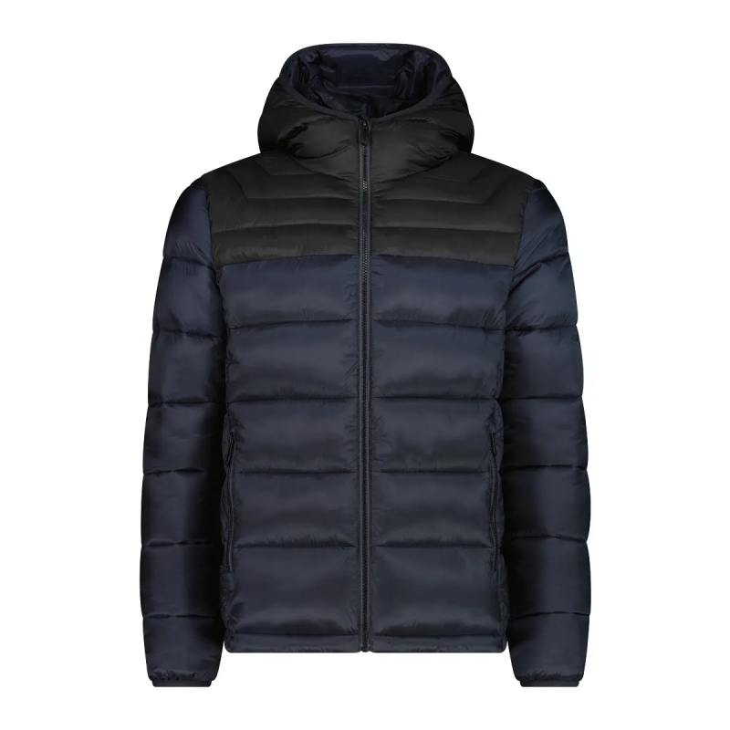 Wattierte Jacke mit Kapuze und Reißverschluss CMP