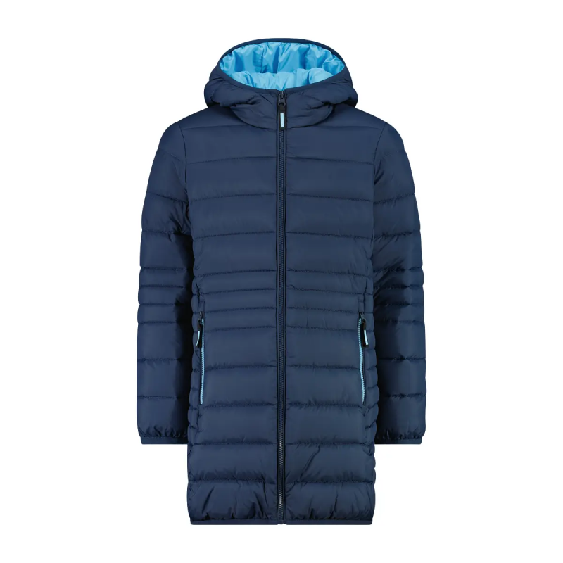 Mädchen-Daunenjacke mit Kapuze CMP