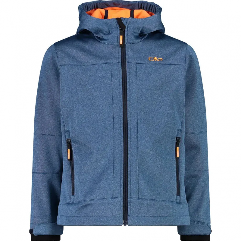 Kinder wasserdichte Jacke mit fester Kapuze CMP