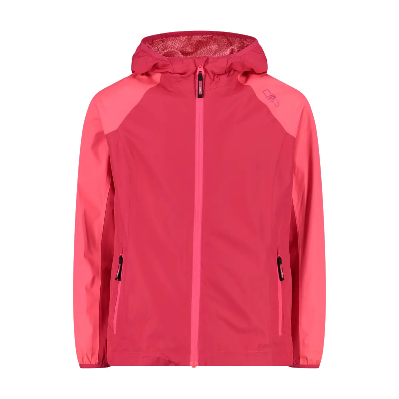 Mädchen Regenjacke mit fester Kapuze CMP