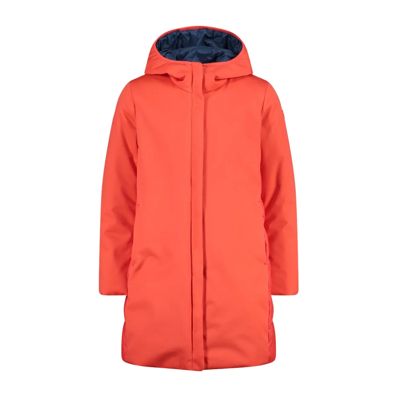 Mädchen-Daunenjacke mit Kapuze CMP