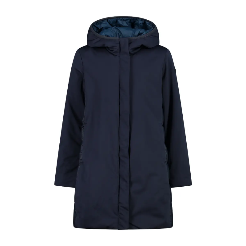 Mädchen-Daunenjacke mit Kapuze CMP