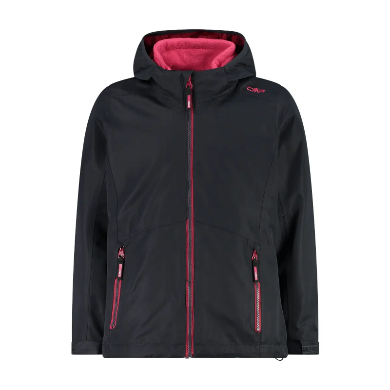 3-in-1 Mädchen Hoodiejacke CMP