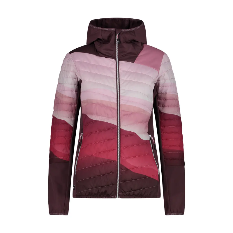 Damen Hybridjacke mit Kapuze CMP