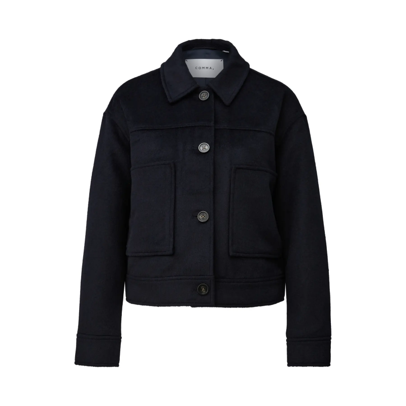Herren Strickjacke aus Wollmix COMMA