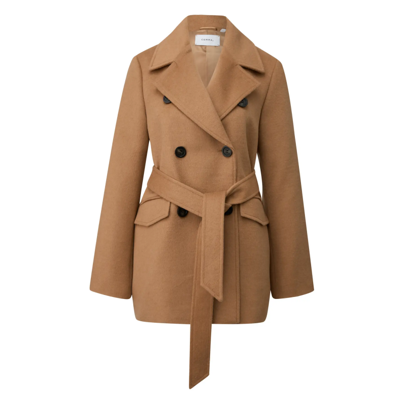 Woll-Midimantel Damen COMMA