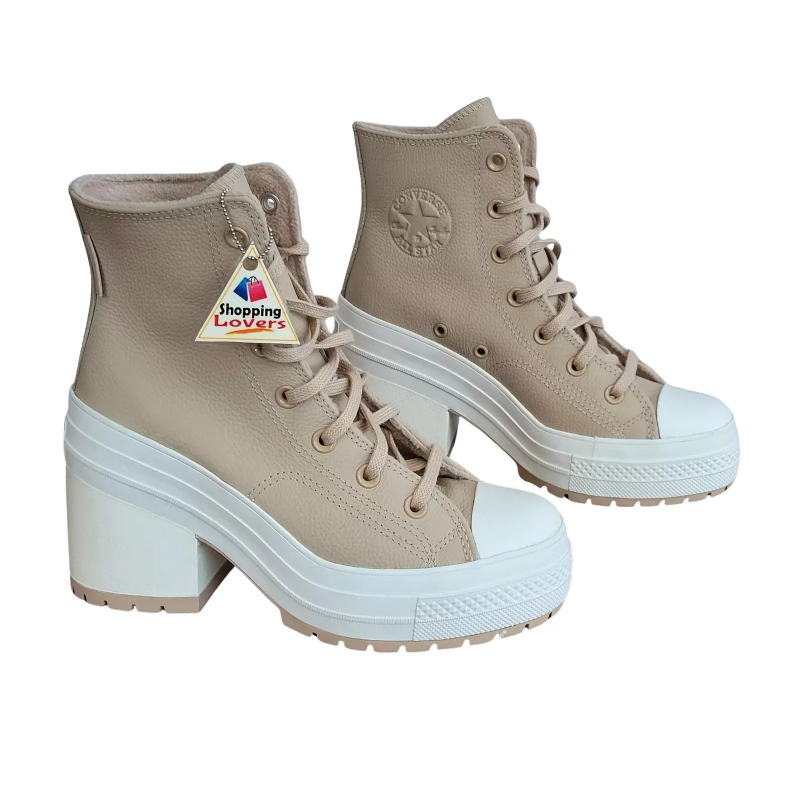 Lederstiefeletten Damen Converse Chuck 70 De Luxe