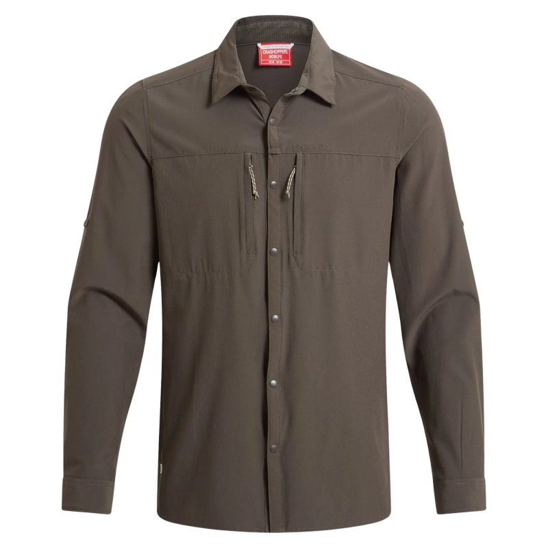 Langarmshirt Craghoppers NosiLife Pro V