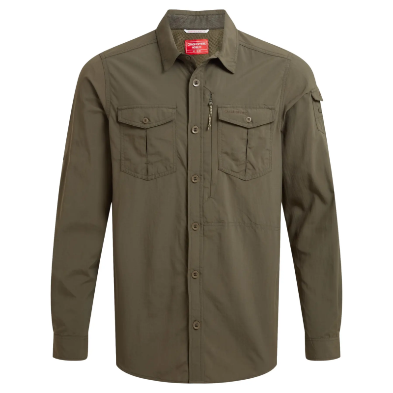 Langarmshirt Craghoppers NosiLife Adventure III
