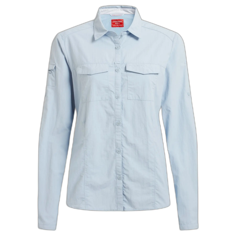 Langarm-Bluse Damen Craghoppers NosiLife Adventure III