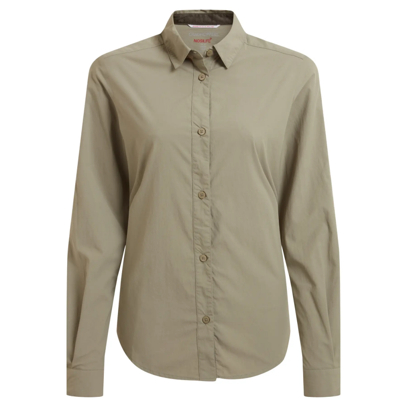 Langarm-Bluse Damen Craghoppers NosiLife Freeda