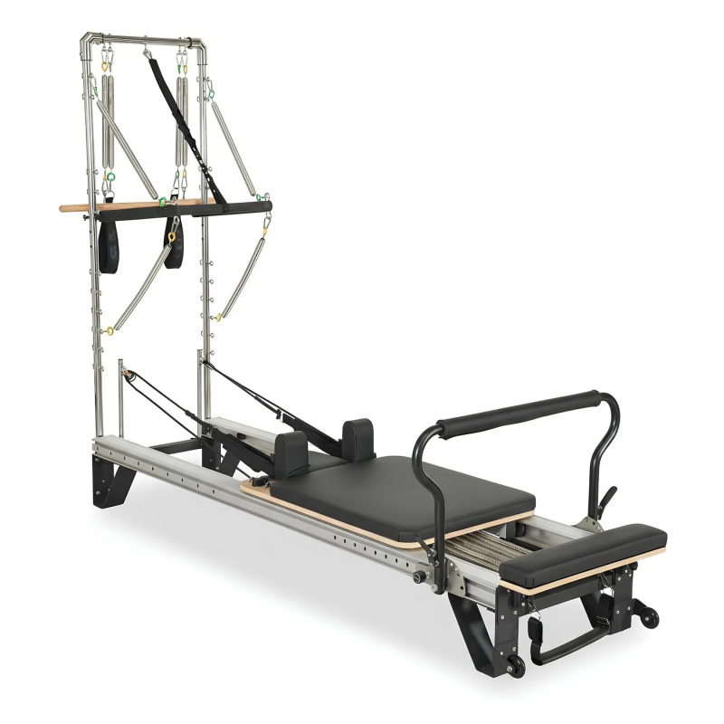 Reformer Pilates mit funktionalem und vielseitigem Aluminiumturm Cuore Pilates