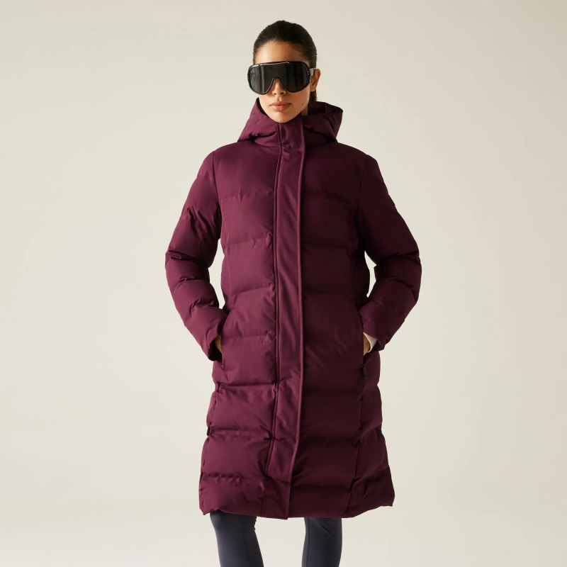 Lange Daunenjacke mit Kapuze, Damen Dare 2B Wander