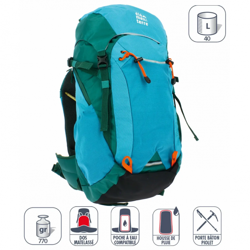 Rucksack elementerre talca 40 l