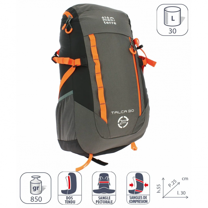 Rucksack elementerre talca 30 l