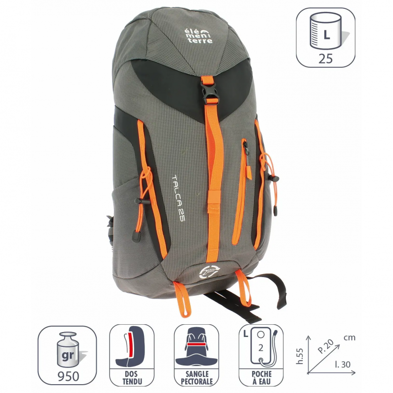 Rucksack elementerre talca 25 l