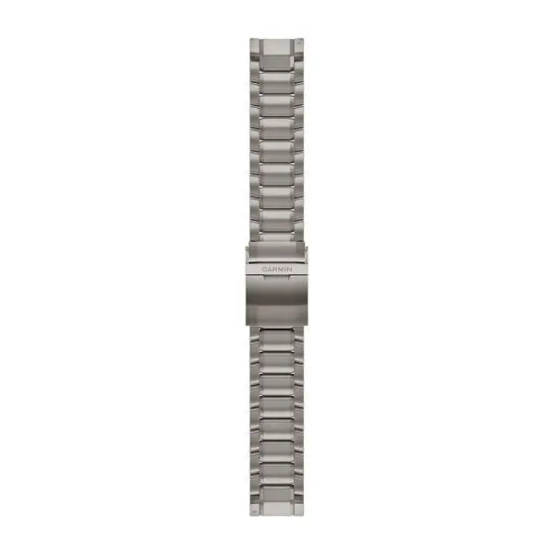 Verstärktes Uhrenarmband mit Pfeilgliedern und Faltschließe Garmin Quickfit® 22