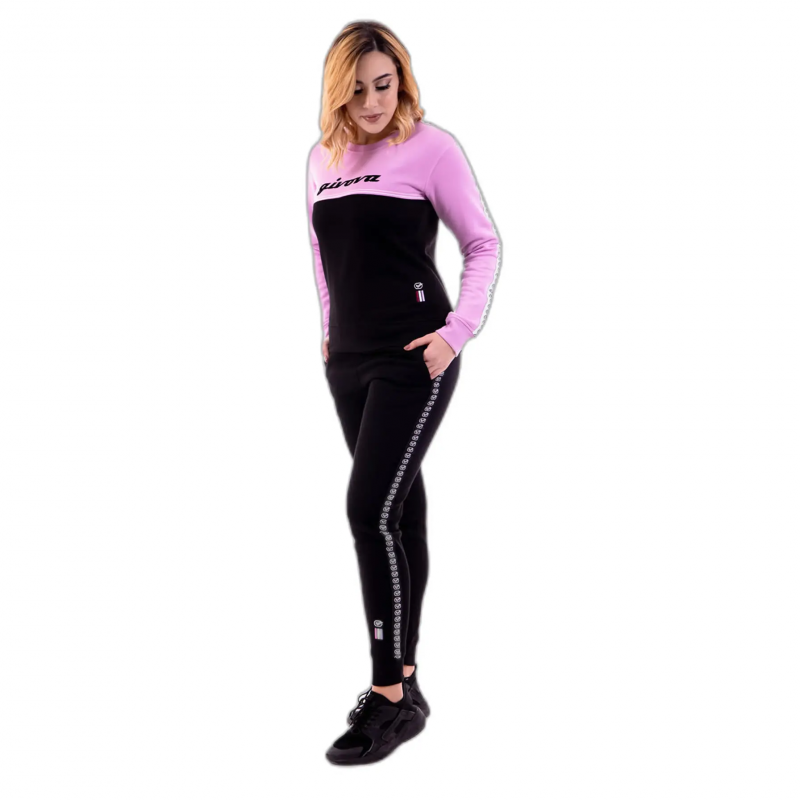 Trainingsanzug mit Fleece-Streifen, Mädchen Givova 100