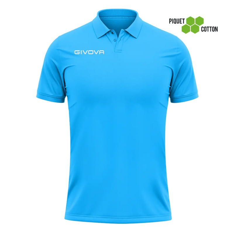 Baumwoll-Piqué-Poloshirt Givova Summer