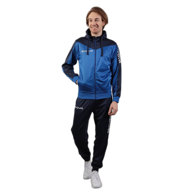 Trainingsanzug mit Fleece-Kapuze Givova Roma