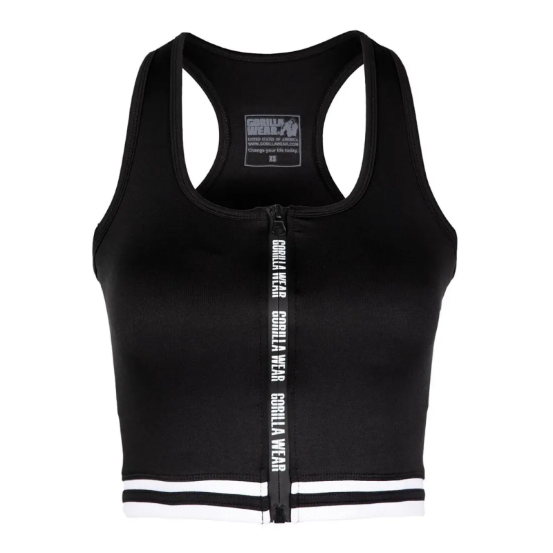 Sport-BH mit Reißverschluss, Damen Gorilla Wear Mesa