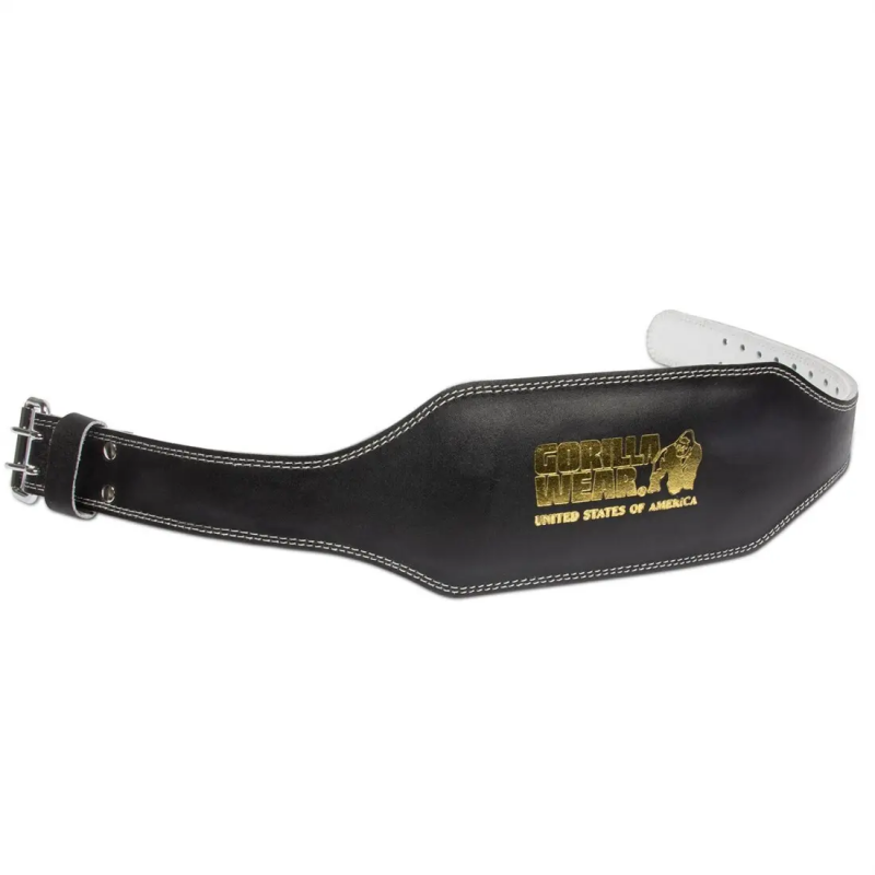 Hebegürtel Leder gepolstert Gorilla Wear 6"