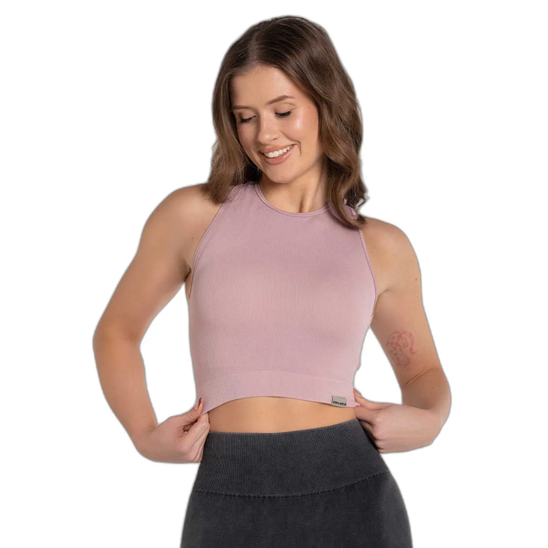 Damen-Top Gym Glamour Basic