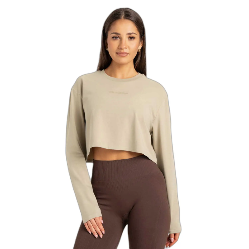 Langarmshirt Gym Glamour Boxy