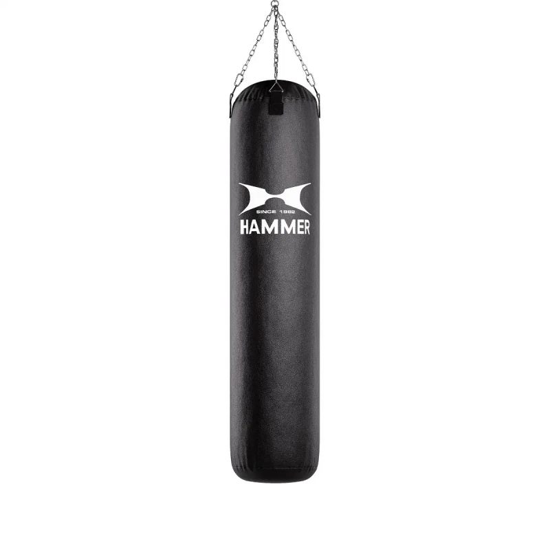 Boxsack Hammer Boxing Premium Black Kick 120x35 cm