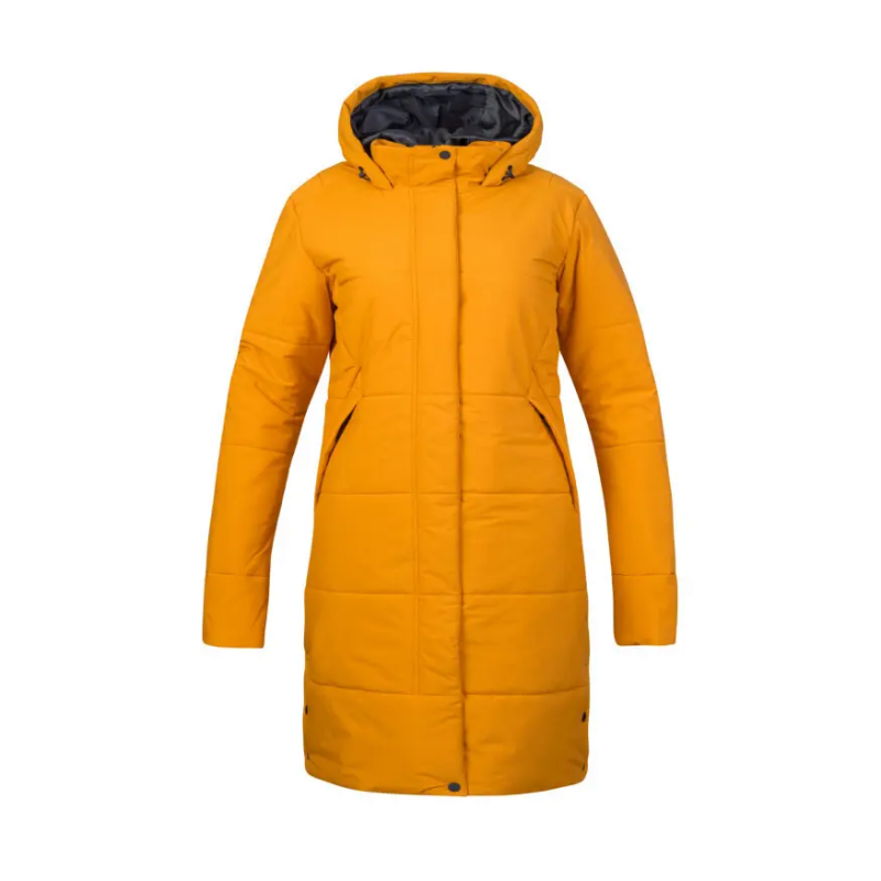 Lange Daunenjacke mit Kapuze, Damen Hannah Nona