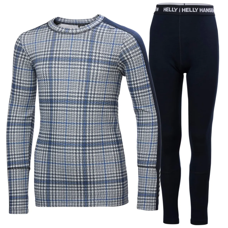 Unterhemd- und Leggings-Set für Kinder Helly Hansen Graphic Lifa